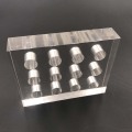 Pezzi meccanici personalizzati in lamiera di plastica per fresatura acrilica