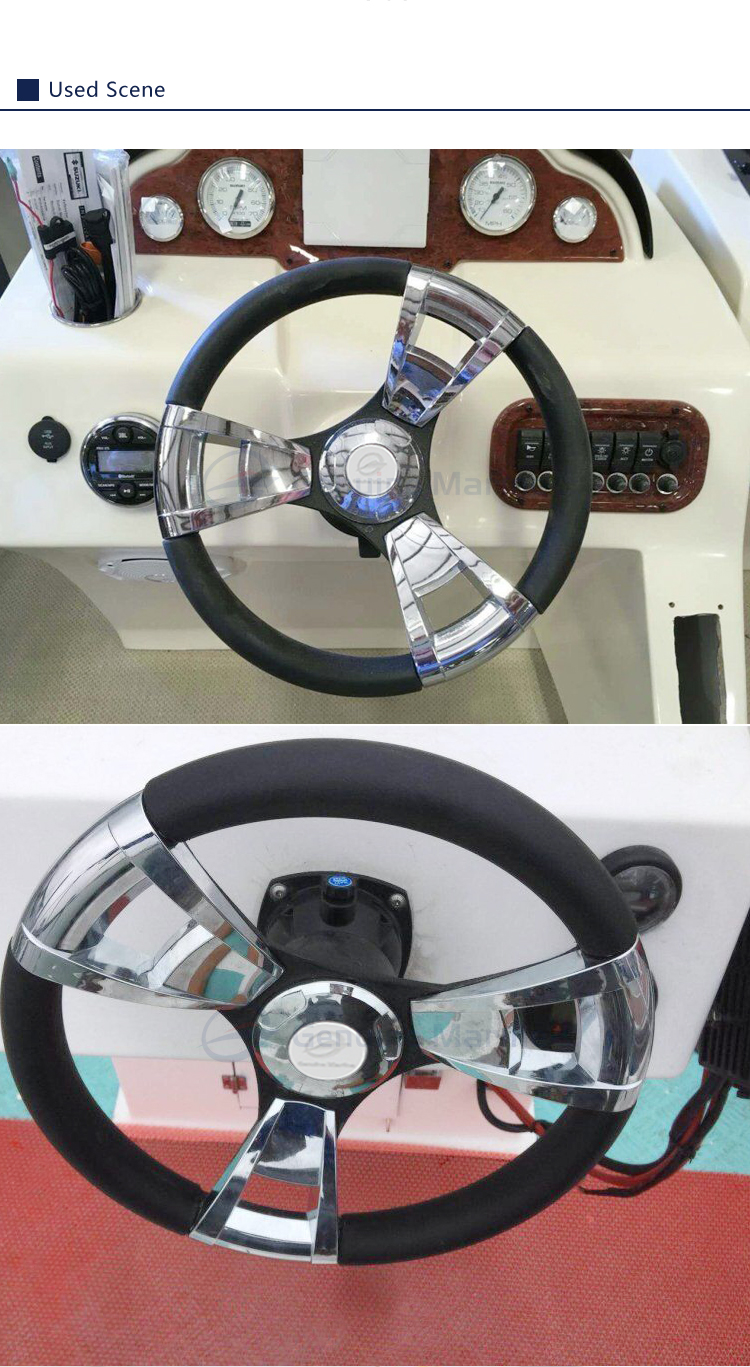 Hot Plastic Marine Boat Yacht Steering Wheels For Sale