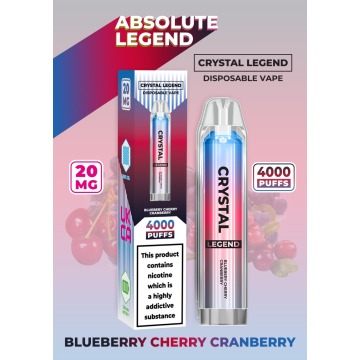 Crystal Legend 4000 Puff 20Mg Disposable Vape Wholesale