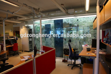 2015 interior portable office glass walls prices