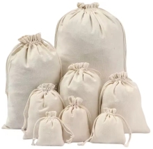 Custom Canvas Jewelry Bags