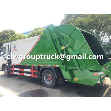 DFAC 6CBM Garbage Compactor Truck For Sale