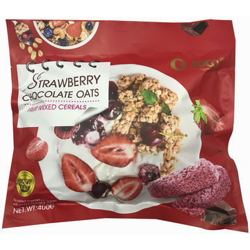 oat choco strawberry flavour oat chocolate