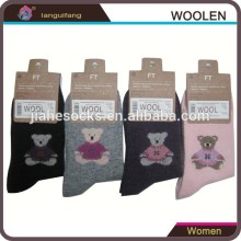 winter custom high quality colorful wool socks,rabbit wool socks