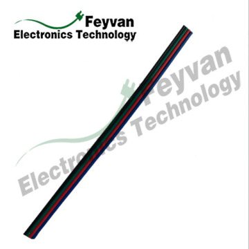 PVC Insulated Colored Flat Ribbon Wire