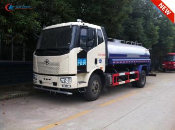 Brand New FAW J6 15000l watering tank truck