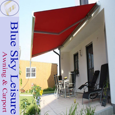 Durable Electric Polyester Retractable Aluminum Awnings