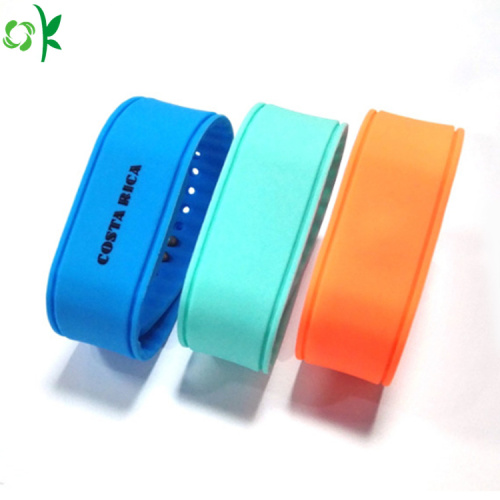 Dây đeo cổ tay điều chỉnh bán hàng OEM Silicone Bracelet