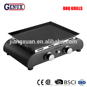 Family Outdoor gas barbecue plancha