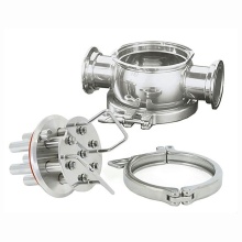 SS304 Sanitary Metal Trap Filter with Magnetic Attraction and Perforated Mesh