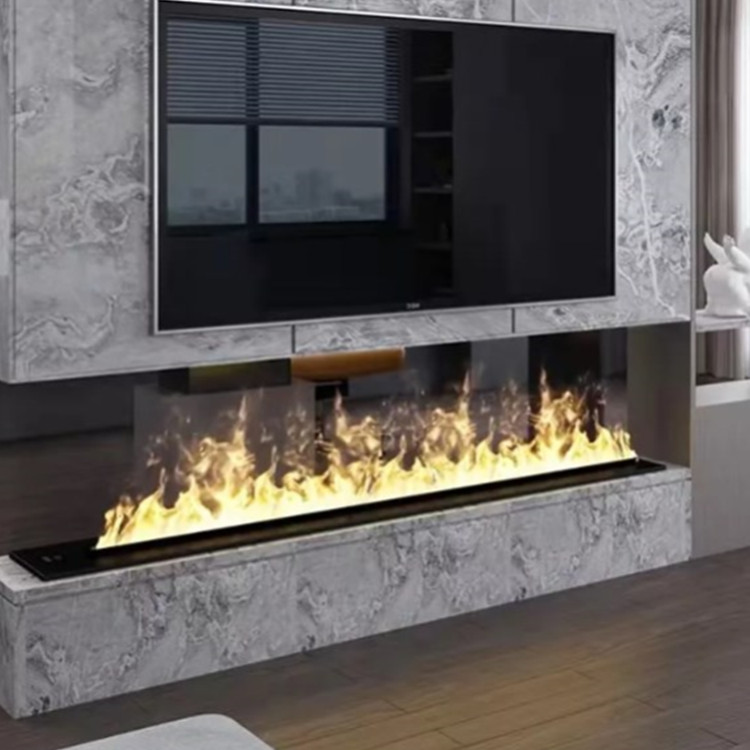 new 1m 3D water vapor electric atomizing fireplace