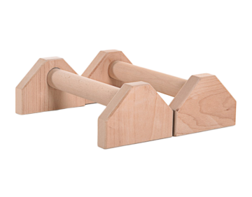 Non-Slip Wooden Push Up Bars Stand