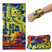 Custom Printed Polyester Seamless Neck Gaiter Bandana - Multifunctional Tube Neck Warmer