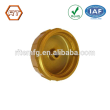 Rite Mfg cusotmized metal brass end cap