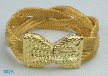 Decorative Fashion Oem /odm Metal Bangles, Cuff Bangle Bracelets With Gold Plated