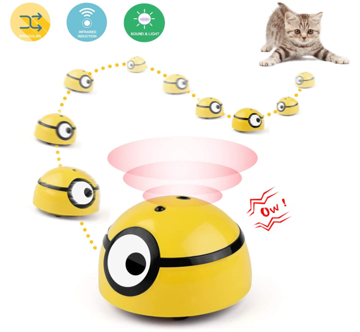Robotic Motion Sensor Kitty Toy Robotic Motion Sensor Kitty Toy