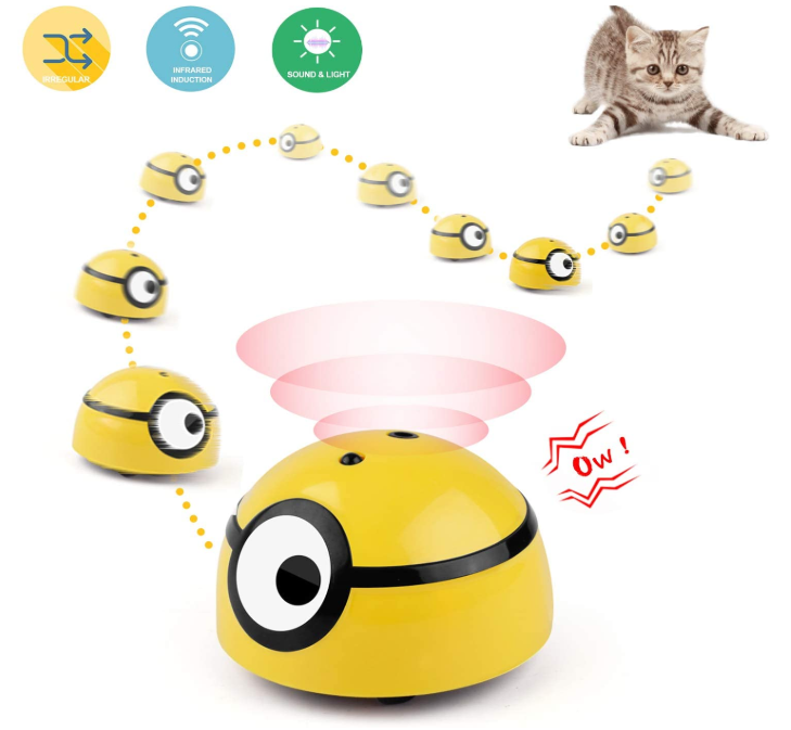 Robotic Motion Sensor Kitty Toy