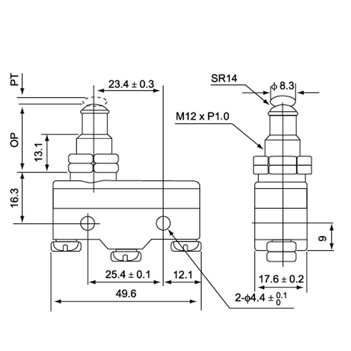Micro Switch Smd / Waterproof Microswitch / Micro Float Switch