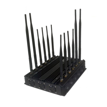 Signal Jammer GPS WiFi VHF UHF Interphone Signal Jammer 3G 4G GSM CDMA Cell Phone Signal Jammer /Blocker Full Frequency Adjustab