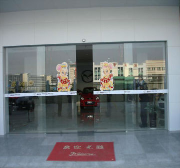 automatic garage sliding door