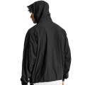 Nylon Plain Windbreaker Jackets For Men