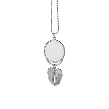 Double-Sided Sublimation Angel Wing Car Ornament Pendant