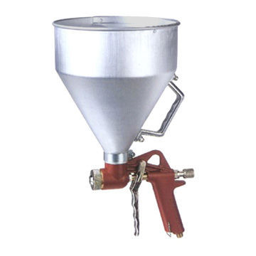 5000mL Air Hopper Gun with Aluminum Hopper, 3 Nozzles, 50psi Air Pressure