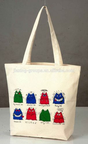 High quality cotton rope canvas tote bags,custom logo print and size, OEM orders are welcome