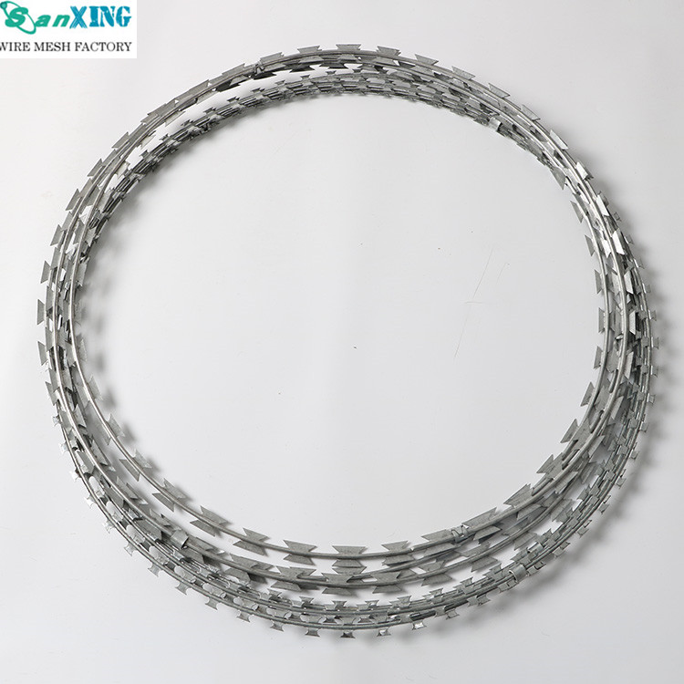 Ασφαλείας Razor Wire ISO9001: 2008 Επαγγελματική