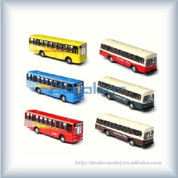 Model scale bus /architecture model bus /ABS car /small Alloy toy car/model