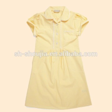 yellow gingham dress, gingham dress school uniform, school uniform gingham dress