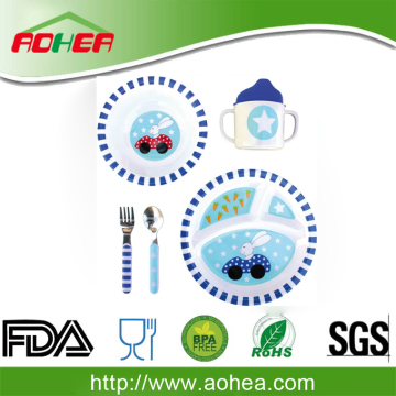 kids dish set PP kids dinner set kids dinnerware set