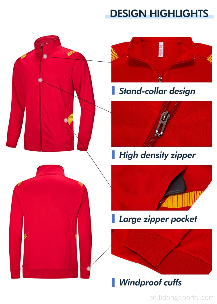 Moda Zipper Training Jogging Suits Casual Men Tacksuits