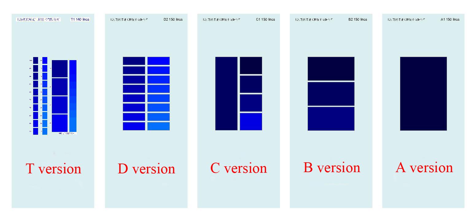 DYB Printing Plate Printing Proofer Plate