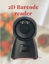 1D 2D POS Desktop Barcode Scanner Wired Fix Mounted Barcode Scanner for Supermarket, Retail stores