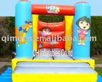 Mini Inflatable Dora Moonwalk Bouncer