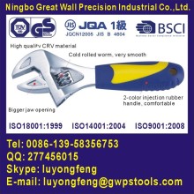 adjustable wrench with short handle