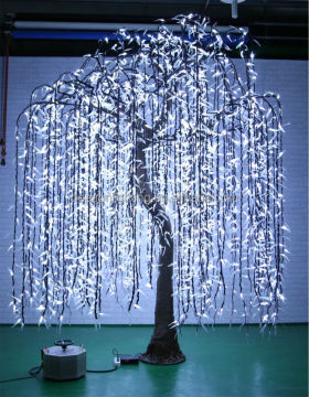 Artificial Lighted Weeping Willow Tree