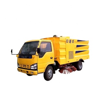 6cbm power broom sweeper Cleaning Equipment Road Vacuum Cleaner Truck for sale