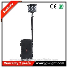 rechargeable cordless area led work light for emergency 120w Portable police military supplies