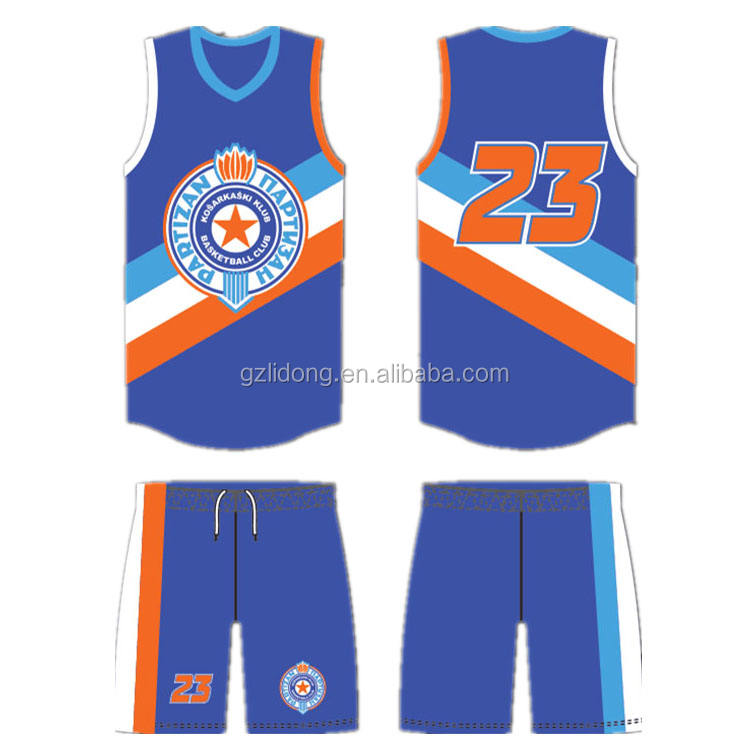 Custom New Design Youth Basketball Jersey Uniform Color Red Basketball Uniform