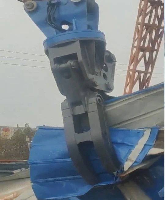 Excavator 360 Degree Rotating Fork Grab for Sale