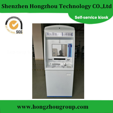 China ID Card Application Self Service Kiosk Shenzhen Manufacturer
