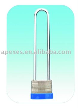 Steel combination padlock