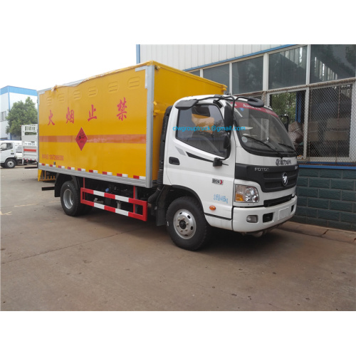 Camion de transport de marchandises dangereuses Foton