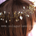 artificial wedding bridesmaid crystal beaded hair accessories store