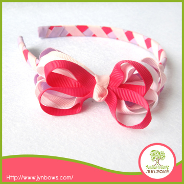 Boutique Girl Ribbon Braided Woven Headband