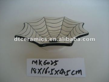 Ceramic halloween plates