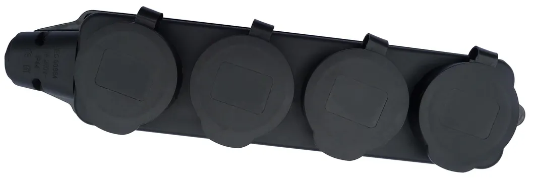 Брызгозащищенная розетка для настенного и промышленного применения