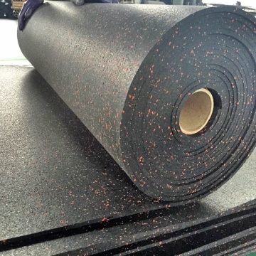 High density commercial rubber flooring mat